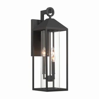 Portside Three Light Outdoor Lantern in Black (78|AC8982BK)