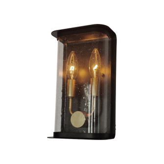 Stonegate Two Light Outdoor Lantern in Black (78|AC8970BK)
