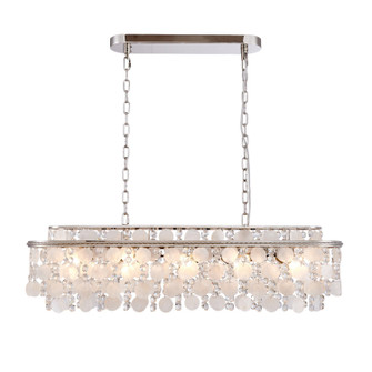 Avara 12 Light Linear Pendant in Polished Nickel (78|AC12070PN)