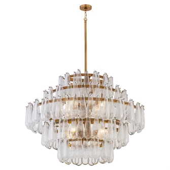Vionne Eight Light Pendant in Legacy Brass (7|12655-732)