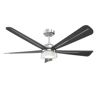 Nellora 52'' Ceiling Fan in Brushed Nickel (15|F772L-BN/CL)