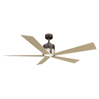 Oovin 54'' Ceiling Fan in Dark Bronze (15|F766L-DB/WTO)