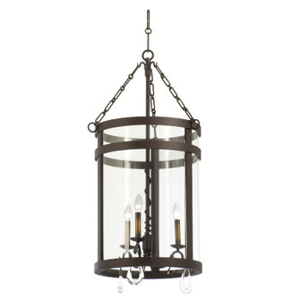 Morris Three Light Foyer Chandelier in Bronze (33|5803BZ)