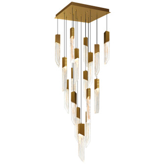 Petra LED Chandelier in Brass (401|1723P24-17-624)