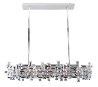 Vermeer Eight Light Island Pendant in Chrome (238|11199-010-SE001)