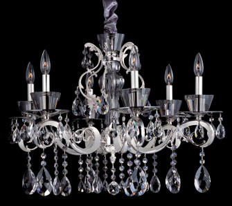 Locatelli Six Light Chandelier in Silver (238|10098-017-FR001)