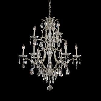 Shorecrest Nine Light Chandelier in Sliver Dollar (238|090074-040-FR001)