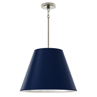 Janet Four Light Pendant in Matte Silver Interior w/Polished Nickel (165|S495MMB)