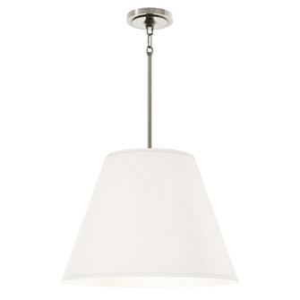 Janet Four Light Pendant in Shannon Oyster w/Polished Nickel (165|S495)