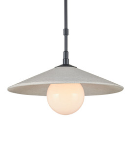 Bothy One Light Pendant in Natural/Black/Frosted White (142|9500-0020)