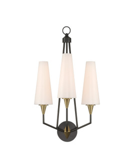 Hennin LED Wall Sconce in Polished Antique Brass/Oil Rubbed Bronze (142|5000-0303)