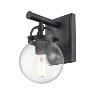 Downtown Urban One Light Wall Sconce in Weathered Zinc (405|416-1W-WZ-G204-6)