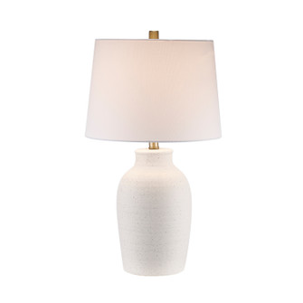 Cardinal One Light Table Lamp in White (110|RTL-9219 WH)