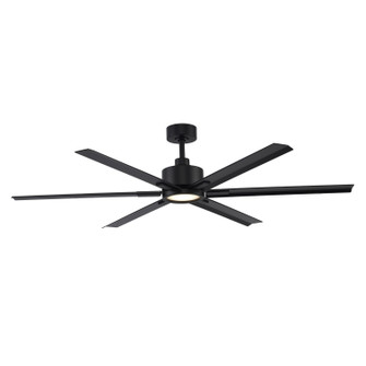 Rayne 65'' Ceiling Fan in Black (110|F-1066-65 BK)