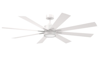 Arden 66'' Ceiling Fan in White (110|F-1038-66 WH)