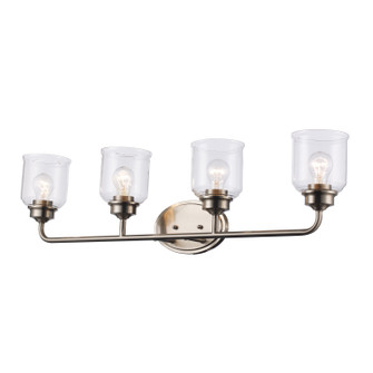 Zoe Four Light Vanity in Brushed Nickel (110|72054 BN)
