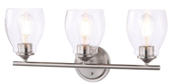 Winsley Three Light Wall Lamp in Brushed Nickel (7|2433-84)