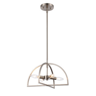 Adelia Four Light Flush Mount in Brushed Nickel (110|72036-4 BN)