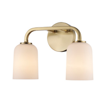 Capri Two Light Vanity in Antique Gold (110|72032 AG)