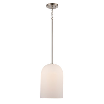 Capri One Light Pendant in Brushed Nickel (110|72030-1 BN)