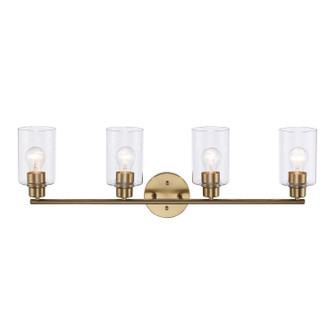 Kai Four Light Vanity in Antique Gold (110|72024 AG)