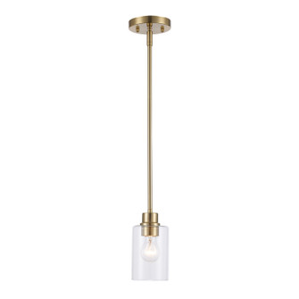 Kai One Light Pendant in Antique Gold (110|72020 AG)