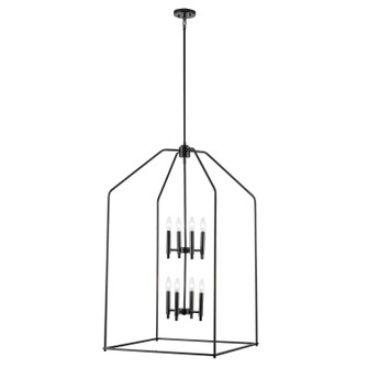Birdy Eight Light Pendant in Black (110|11838-24 BK)