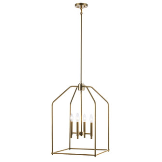 Birdy Four Light Pendant in Antique Gold (110|11834-16 AG)