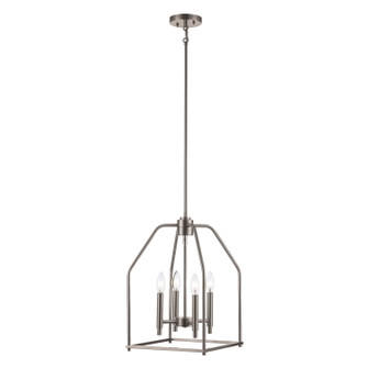 Birdy Four Light Pendant in Brushed Nickel (110|11834 BN)