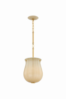 Nevins One Light Pendant in Aged Brass (70|3109-AGB)