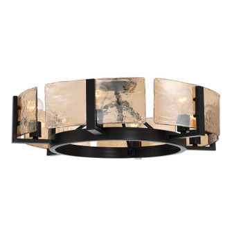 Aenon Six Light Semi-Flush Mount in Matte Black (62|3164-6SF BLK-AWG)