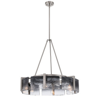 Aenon Six Light Chandelier in Pewter (62|3164-6 PW-SWG)