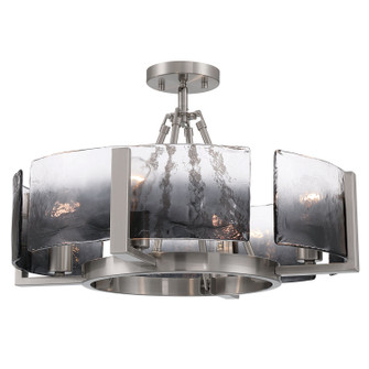 Aenon Four Light Semi-Flush Mount in Pewter (62|3164-4SF PW-SWG)