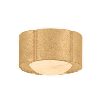 Teka LED Flush Mount in Vintage Gold Leaf (68|588-06-VGL)
