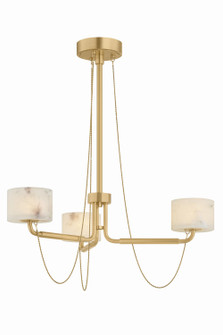 Bunda LED Chandelier in Vintage Brass (68|578-31-VB)
