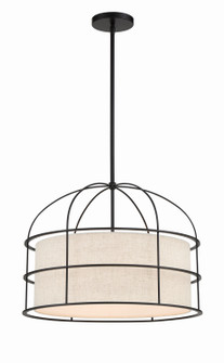 Gateway Park Five Light Pendant in Coal (7|2155-66A)