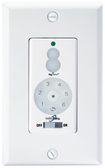 Minka Aire Dc Fan Wall Remote Control Full Fuction in White (15|WC500)