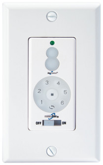 Minka Aire Dc Fan Wall Remote Control Full Function in White (15|WC400)