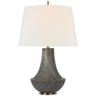 Kefi LED Table Lamp in Dark Travertine (268|TOB 3611DT-L)
