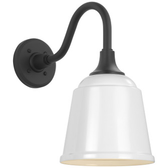 Academy Barn Light LED Barn Light in Matte Black (268|TOB 2816MBK/S5-WHT)