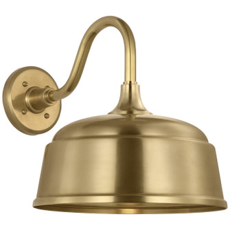 Academy Barn Light LED Barn Light in Hand-Rubbed Antique Brass (268|TOB 2816HAB/S6-HAB)