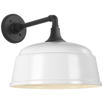 Academy Barn Light LED Barn Light in Matte Black (268|TOB 2811MBK/S6-WHT)