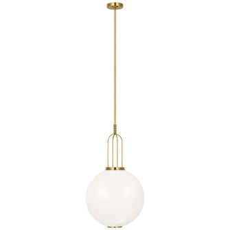 Meir LED Pendant in Soft Brass (268|MF 5256SB-WG)