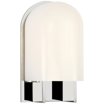 Trouve LED Wall Sconce in Polished Nickel (268|KW 2930PN-WG)