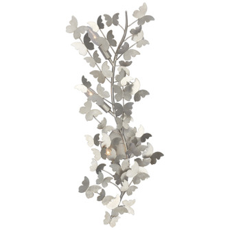 Farfalle LED Wall Sconce in Burnished Silver Leaf (268|JN 2503BSL)
