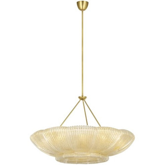 Claude LED Chandelier in Hand-Rubbed Antique Brass (268|ARN 5190HAB-GGR)