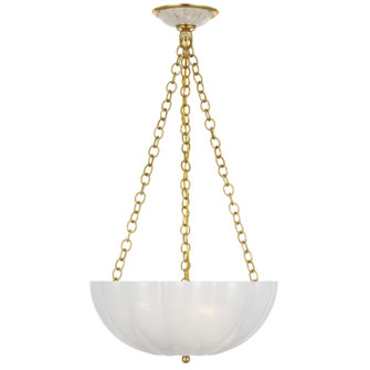 Rosehill LED Chandelier in Hand-Rubbed Antique Brass (268|ARN 5017HAB-WSG)
