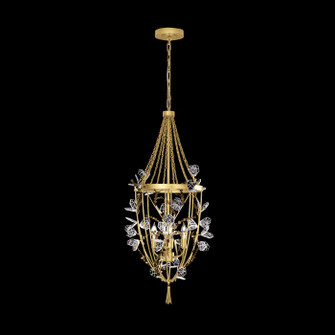 Volare Four Light Pendant in Burnished Gold (48|100157-7)