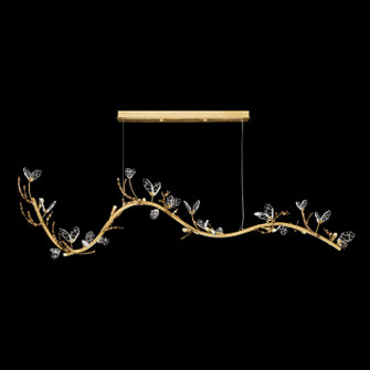 Volare Nine Light Pendant in Burnished Gold (48|100156-7)