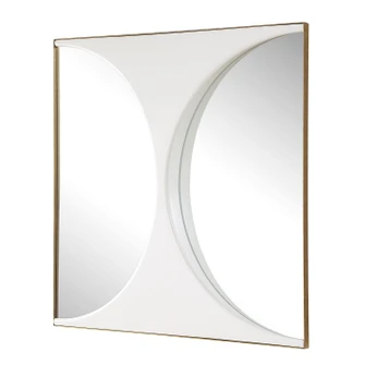 New Moon Wall Decor in White (52|03508)